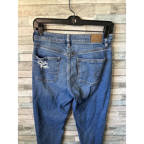 Women’s Maurice’s Mom Jeans Distressed Medium Wash Size 2 - Picture 14 of 16